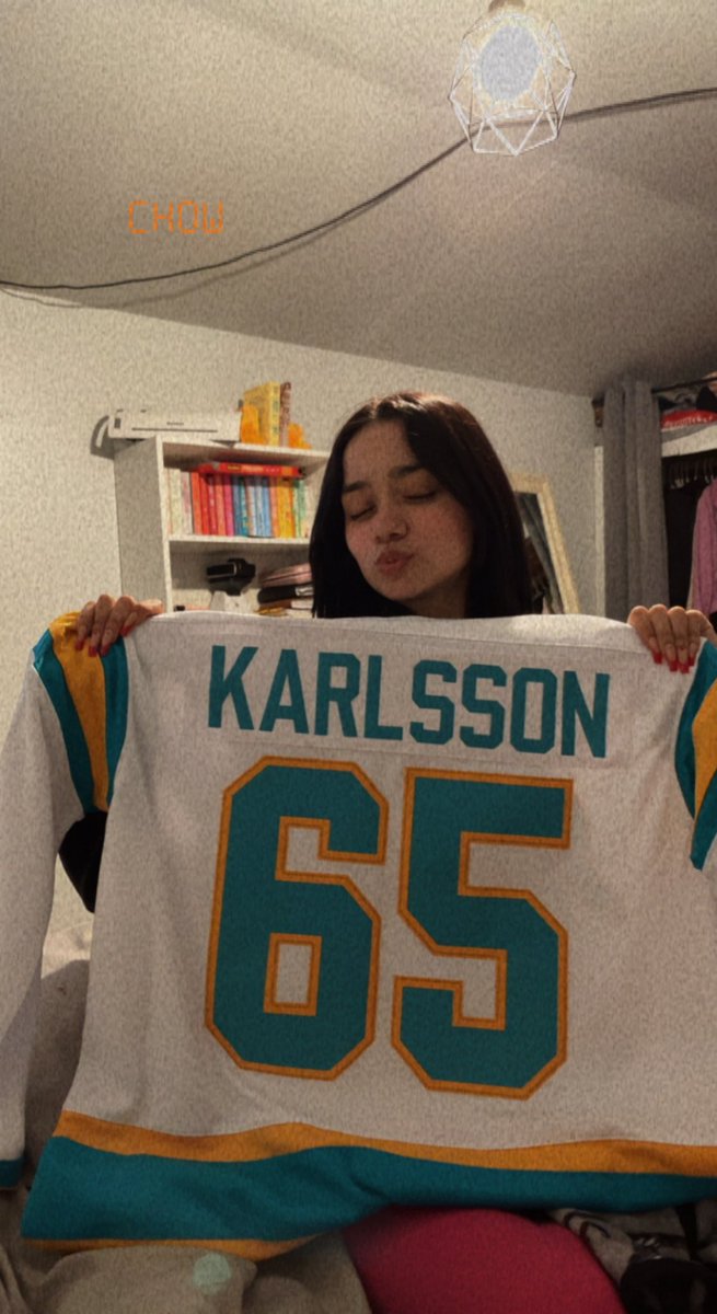 dirtychow's tweet photo. Christmas came a lil early this year 😍 @ErikKarlsson65 @Danielaxvx_ https://t.co/FpFbOzSb6v