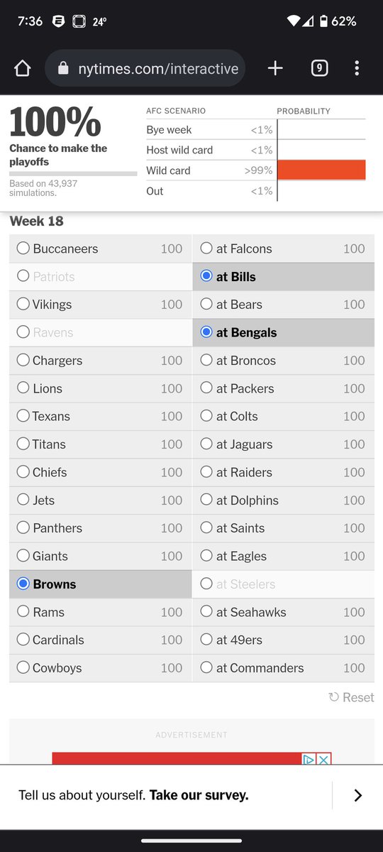 Higgs4840's tweet photo. So you're telling me there's a chance @KenCarman #Browns https://t.co/Skj8PtZcpN