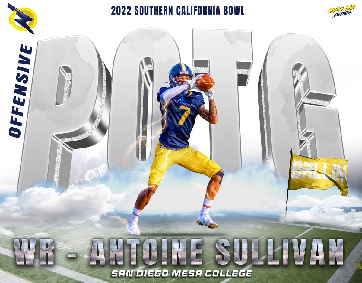 SwagLabGD's tweet photo. Bowl Game Award edits for my Boyz @SDmesafootball #footballfam #nextlevelperformance #swaglabedits https://t.co/0ZWLI7LQEY Player ๐ธโs @Nicole2Noel https://t.co/uJaEInhETj