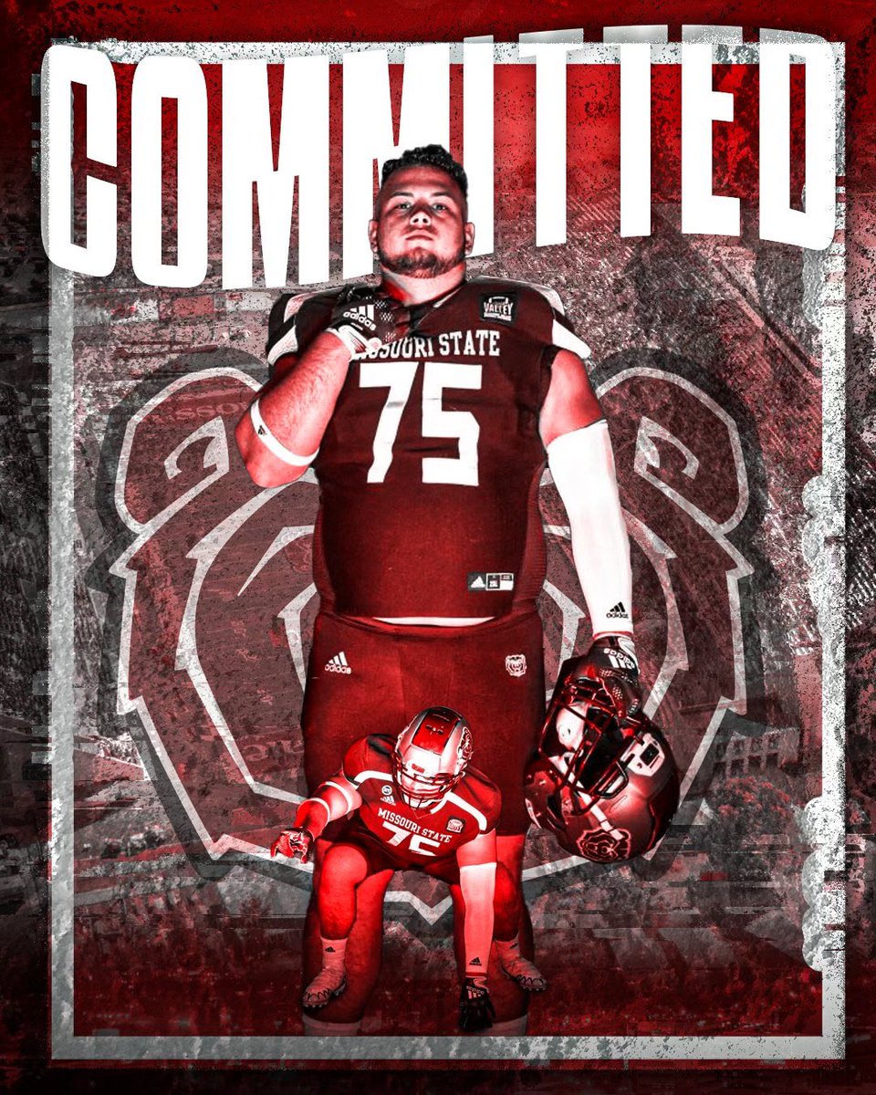 RumseyJax's tweet photo. After a great official visit, blessed to receive a full D1 scholarship offer to Missouri State🙏

Ready to work!!! #WakeTheBears

COMMITTED🐻💯

@Ry_Beard @Coach_Halpin @CoachLDScott @RonnieFouch @Lynn_BearsDFO 
@moorelion_fb @OklahomanSports @JamesDJackson15 @jonkfreeman https://t.co/SBEiES2M1r
