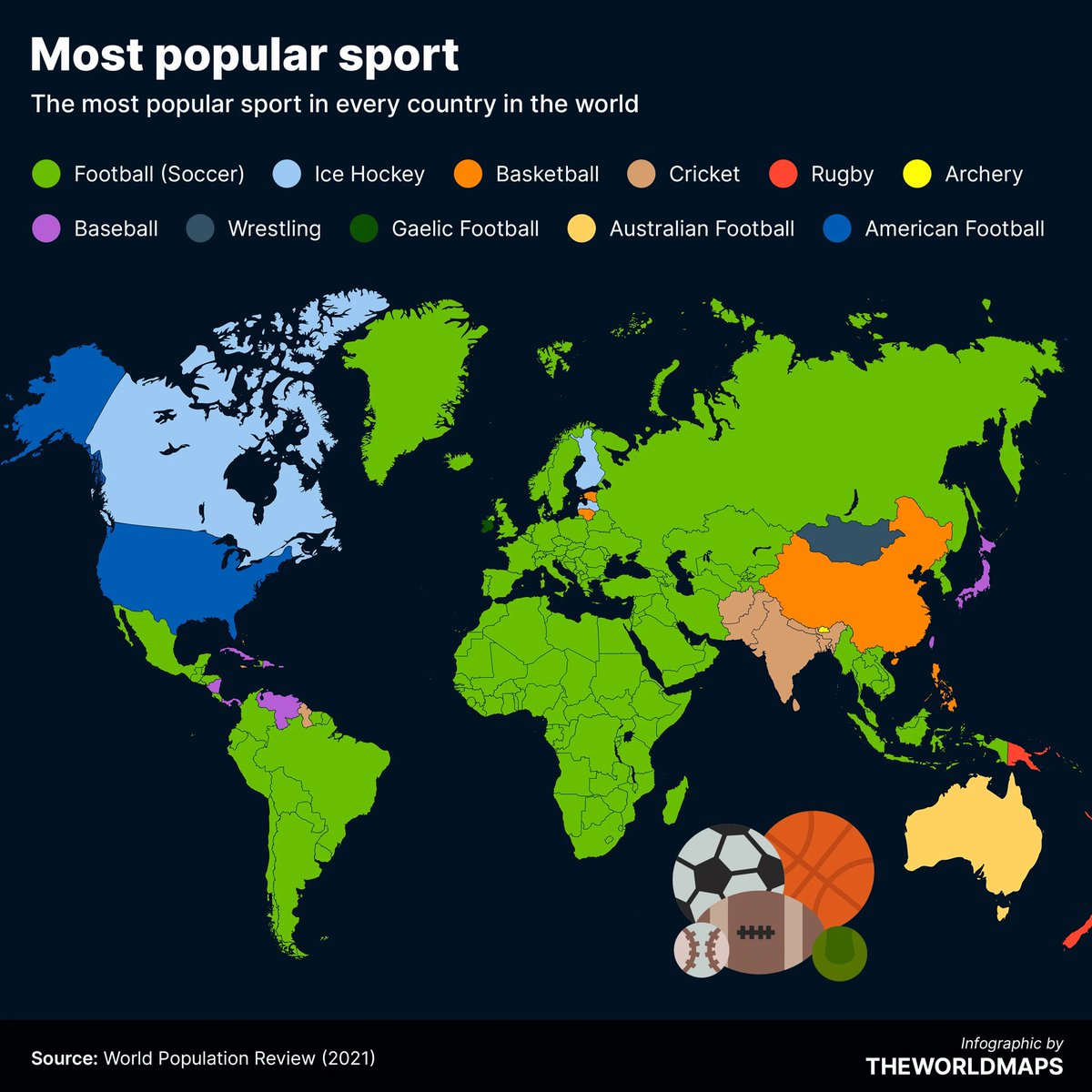 While everyone is celebrating a great game between 🇦🇷 🙌👏 and 🇫🇷, we thought we would share some stats on why this is SO important to cultures around the world. Football (Soccer) is by far the most popular sport around the world 
#sports #culture #worldcup2022 #argentinavsfrance