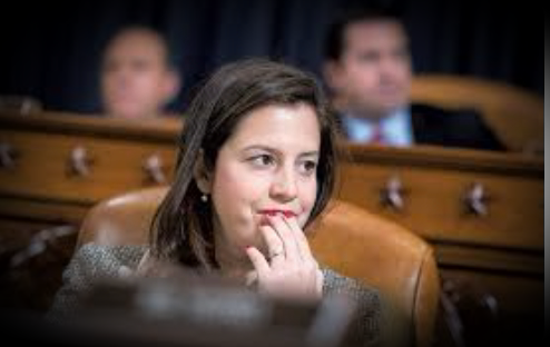 PWAandJ's tweet photo. @EliseStefanik Stefanik has her big boy pants on! 
"Accountability is coming for the Chinese Communist Party"...because republicans have released a report that that highlights "significant evidence" that COVID "may have been connected to China's bioweapons program."

Also...MAY NOT HAVE... https://t.co/CXvoYH9Hib