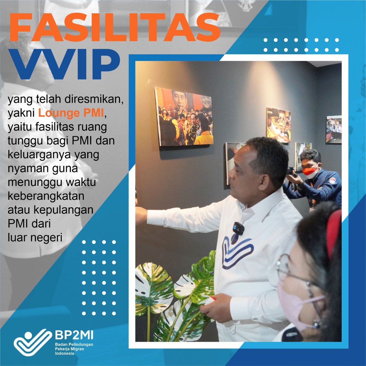 PMI bakal dapat fasilitas VVIP nih di bandara Internasional, keren banget yah bestie

Migrant Day Bersama BP2MI
#BennyRhamdaniPejuangBagiPMI