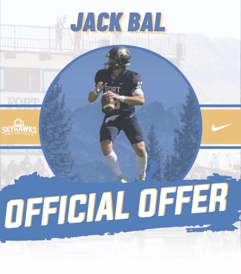 After a talk with @FLCCoach_Grinde I am blessed to receive an offer from Fort Lewis College. @CoachThiele @Cehsfootball