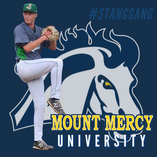 I am honored to announce my commitment to Mount Mercy University to continue my athletic and academic career. I would like to thank my family, teammates and coaches for supporting &amp; helping me along the way. Go Mustangs!  <a href="/MMU_baseball/">MMU Baseball</a> <a href="/SCCBlackhawksBB/">Southeastern CC BSB</a> #stanggang