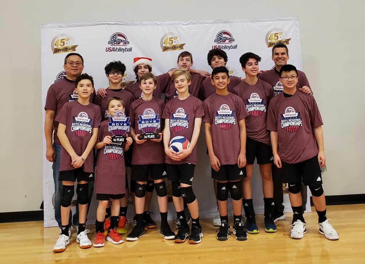 Regional Champs in <a href="/GreatLakesVB/">Great Lakes Volleyball Region</a>  in 13U and 14U Categories! Great job  <a href="/EnergyVBClub/">EnergyVBC</a> have to tag <a href="/FirstPointVB/">FirstPointVolleyball</a> since this is why I had to leave AVCA convention early ;) #growthegame