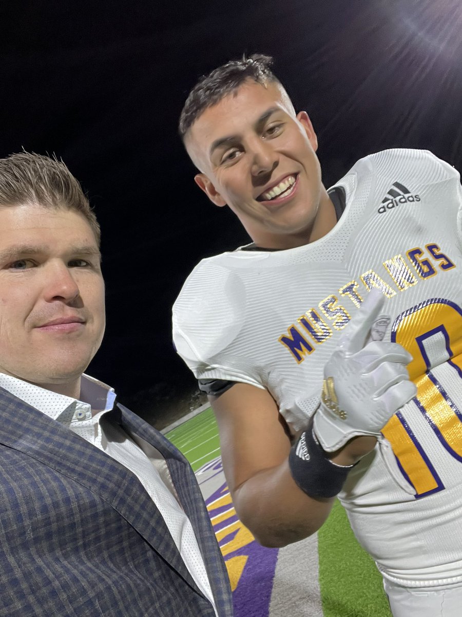 After a great visit, I’m thankful to have received an offer from <a href="/WNMUathletics/">WNMU Mustangs</a>. A huge thank you to coach <a href="/CoachMac_A/">Mac Alexander</a> and the rest of the WNM football coaching staff for a great time.