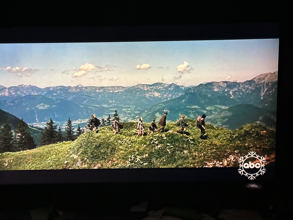 mtparson's tweet photo. And over those hills… Freedom. #SoundofMusic https://t.co/uPvuQMSknq