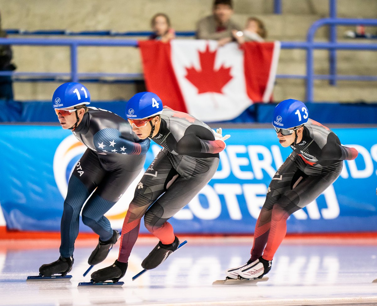 It was a 7️⃣ medal weekend for #TeamCanada on home ice at the Calgary Olympic Oval 🤠

<a href="/IvanieB/">Ivanie Blondin</a> was responsible for three of those! 🐐

Skate into the details ➡️ bit.ly/3PDAQ91

📸 Dave Holland/Speed Skating Canada