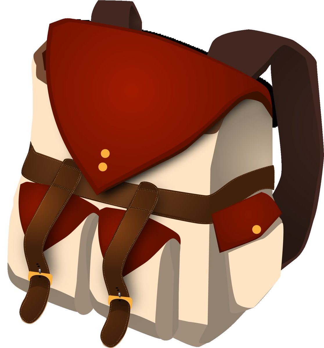 I made a backpack in illustrator! #backpack #illustrator #boardgamedesign