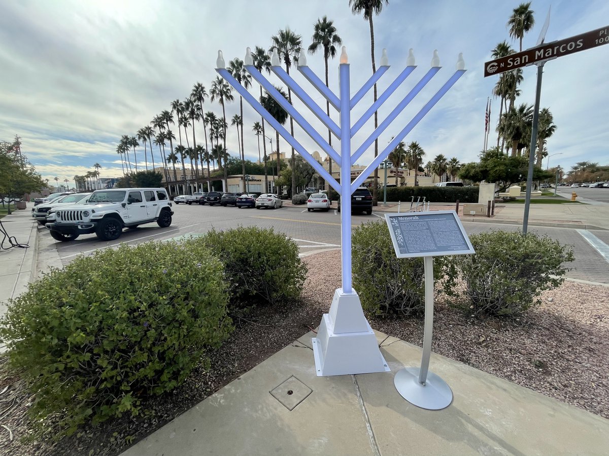Happy Hanukkah from the City of Chandler!