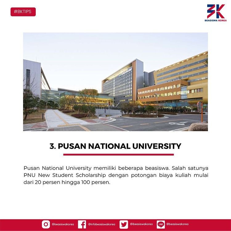 ibeasiswakorea's tweet photo. Hai, Sahabat Beasiswa Korea

6 Universitas Favorite di Korea Selatan dengan beasiswa !
Catat yaa ^^

#BKTIPS https://t.co/DYcCZ62LU1
