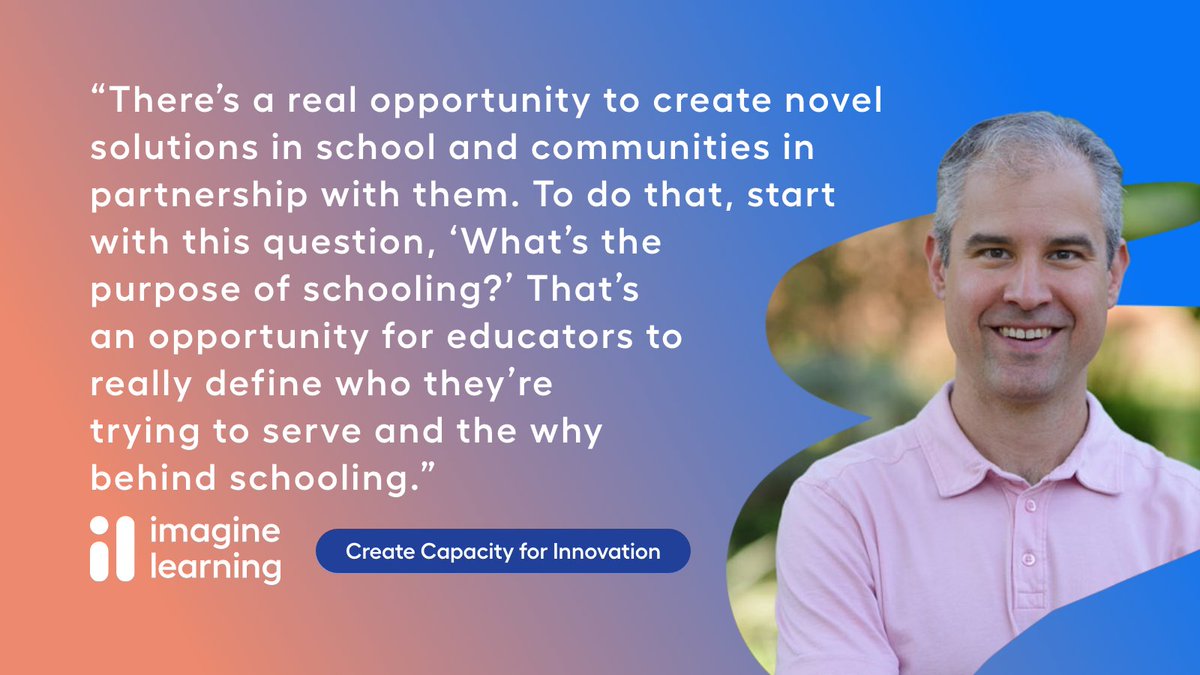 ImagineLearning's tweet photo. There's still time to catch our #Webinar with Michael B. Horn! 💻 Plus, you can enter to win a free copy of his book, ‘From Reopen to Reinvent’ between now and December 19th! Go now: https://t.co/SkBZ7bkXkC #Innovation #AdvanceLearning https://t.co/exYz230ENk