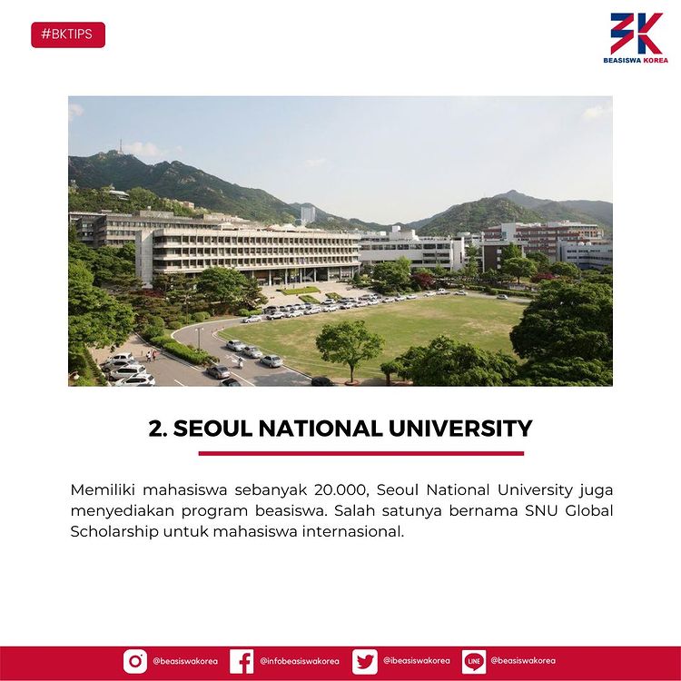 ibeasiswakorea's tweet photo. Hai, Sahabat Beasiswa Korea

6 Universitas Favorite di Korea Selatan dengan beasiswa !
Catat yaa ^^

#BKTIPS https://t.co/DYcCZ62LU1