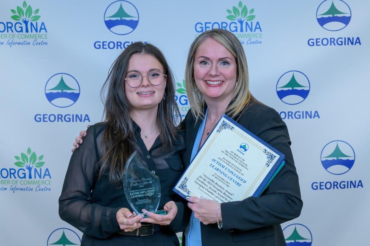 AutismUnplugged's tweet photo. 2022 Business Excellence Awards @chambergeorgina https://t.co/emMiuP1aAn