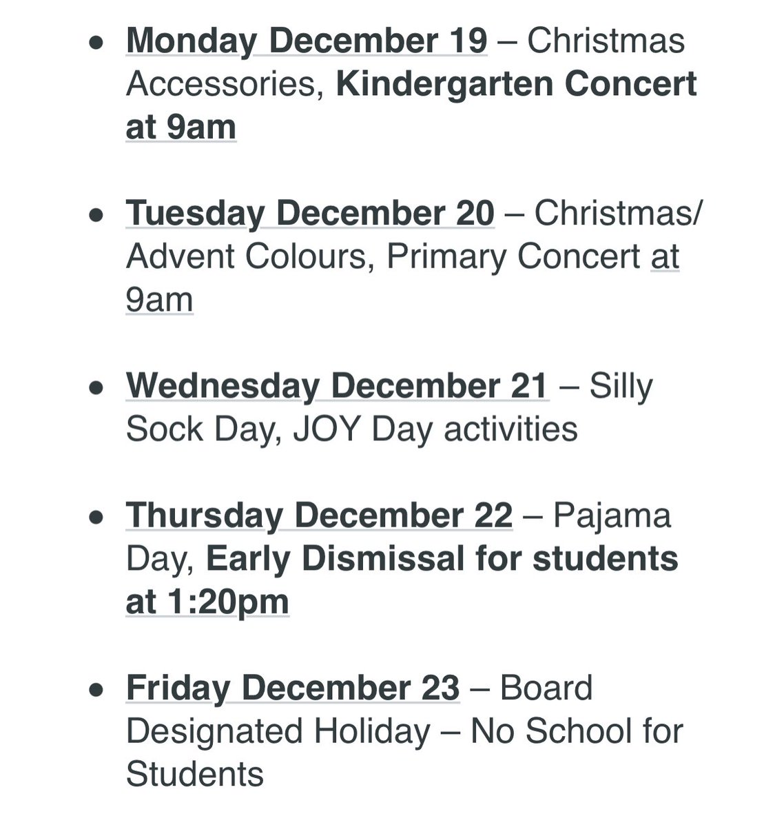 MrsDiGiacinto's tweet photo. Looking forward to an exciting last week before the holidays! 🤗 @OLFMilton https://t.co/QmiVv5jvBq