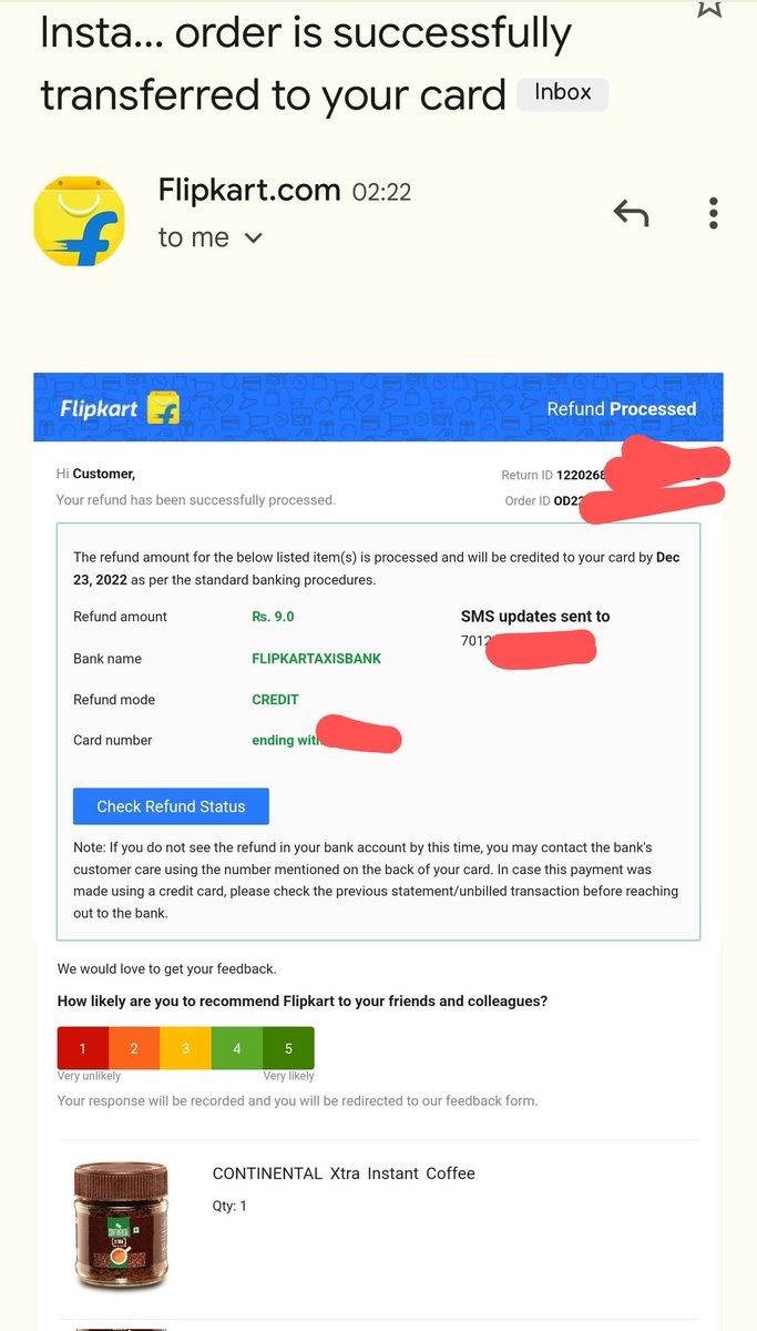 PrashobhJ's tweet photo. @Flipkart @flipkartsupport can't accept this!making us to purchase for 1000 to enter steal deals and simply giving refund,wont deliver the item in offer price!three times this happened. either give me the product or give the full amount ! Grocery scam!
#ScamAlert #scam #consumer https://t.co/DMlwczMdzX