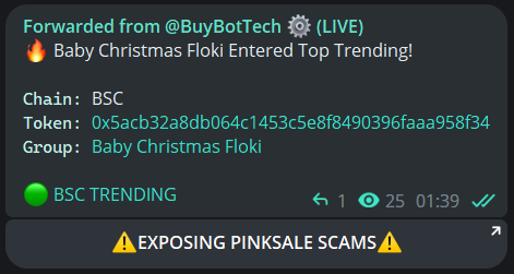 Finishing the bloodies weekend on the BSC in a while trending on the BSC! LFG guys! We're still here and it's the big week coming! To the moon! #babyFLOC