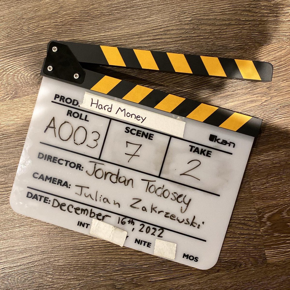 JordyTodosey's tweet photo. That’s a wrap on my first music videos! “HardMoney” &amp; “Warning” - Directing and Producing both were a dream with the team I had 🥹 ~EP coming early 2023.. 🎶🥂🎬 https://t.co/1l4lhzdNdN