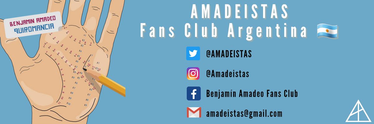 AMADEISTAS's tweet image. NOS PODES ENCONTRAR EN:

📸 Instagram: @amadeistas
instagram.com/amadeistas?igs…

👥 Facebook: Benjamín Amadeo Fans Club
m.facebook.com/amadeistas/

📩 Email: amadeistas@gmail.com

#BENJAMINAMADEO #AMADEISTAS #FC #ARG