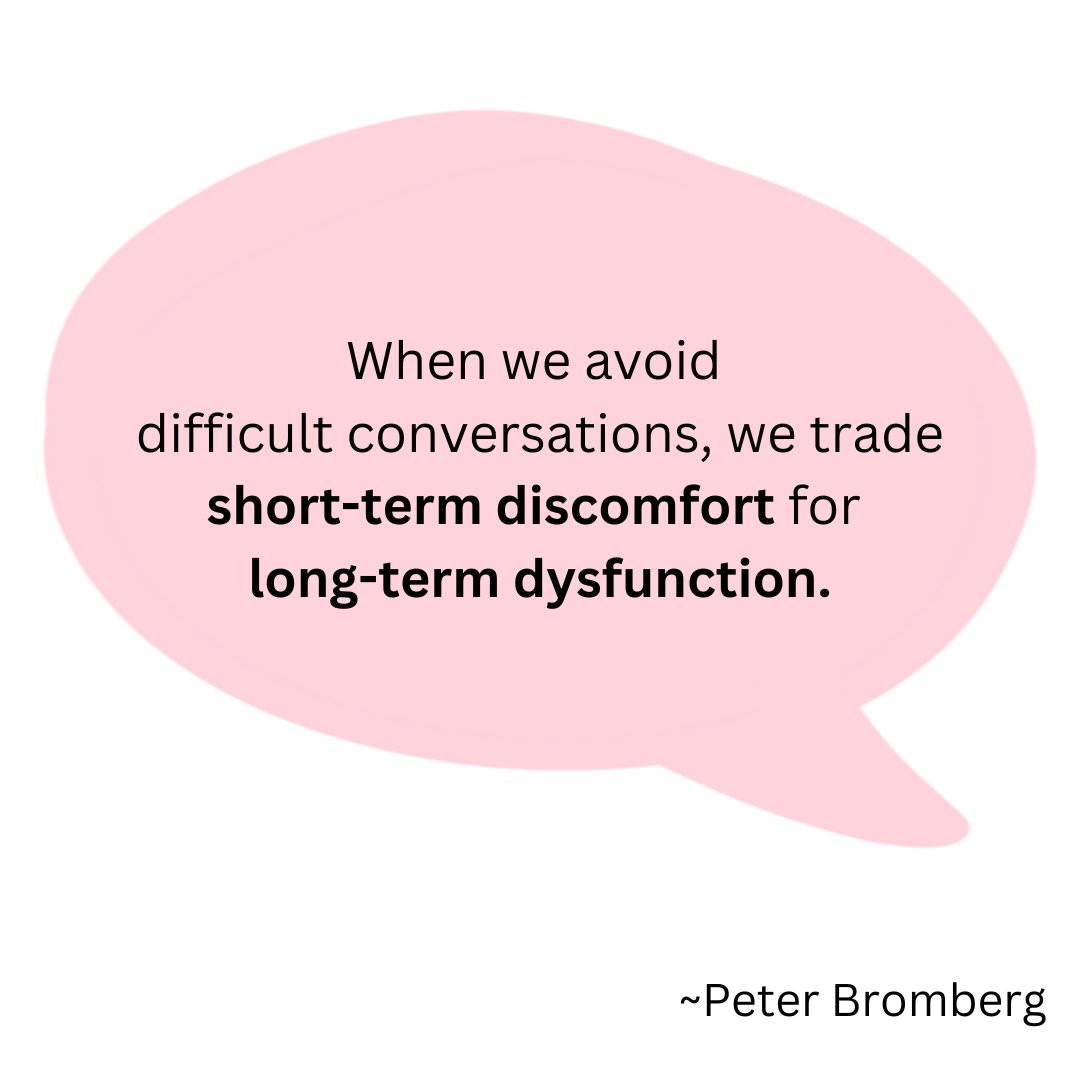 There are costs to avoidance. #DoSomethingDifferent