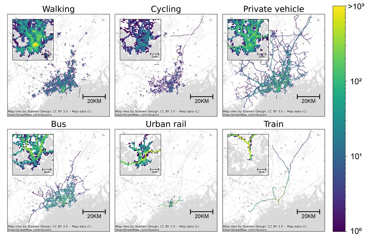 We thank <a href="/HSL_HRT/">HSL</a> <a href="/HSLdevcom/">HSLdevcom</a> for access to the wonderful dataset #TravelSense, especially Pekka Räty and Tri Quach! Also, thank Prof. @JariSaramaki and Prof. <a href="/MilosPlanner/">Miloš N. Mladenović</a> for their guidance. Zhiren thanks <a href="/NetResilience/">NetResilience</a> for funding his research.