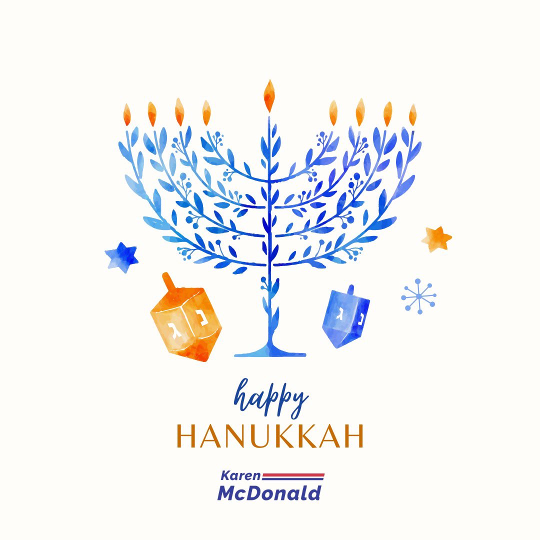 Happy Hanukkah! 🕎 During this joyful time surrounded by family and loved ones, we are reminded of the strength of community. Wishing all those who celebrate a safe and peaceful #Hanukkah!