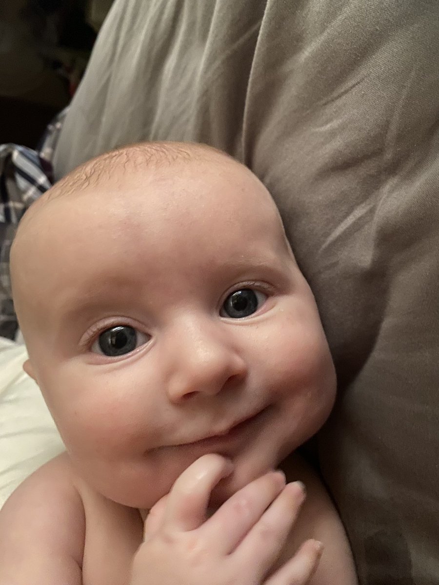 Just coming on x.com to say that I have a v cute baby. That’s it.