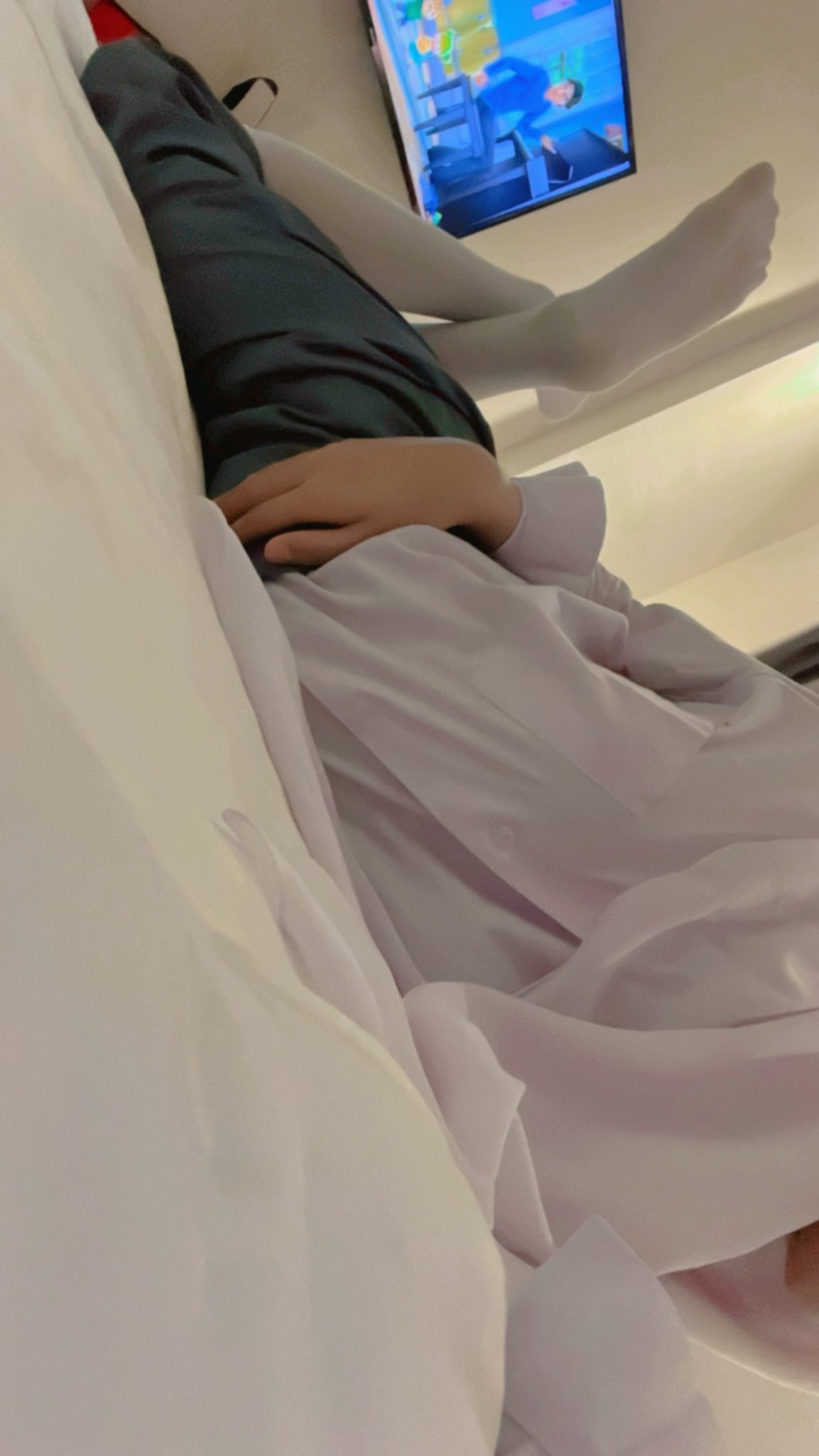 Woman thinking about morning sex