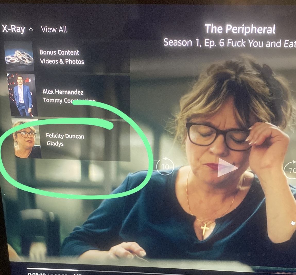 Flickduncan's tweet photo. Have you watched ⁦@ThePeripheralPV⁩ yet? Thanks to ⁦@SophHollandCast⁩ ⁦@beresfordmgnt⁩ ⁦@jamierowlands⁩ #awesome#doodad #glock #gaming https://t.co/4pmI1AkK9T