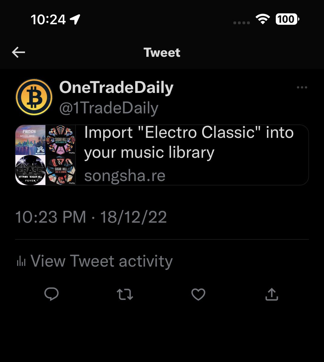 Trading FIT tweet media