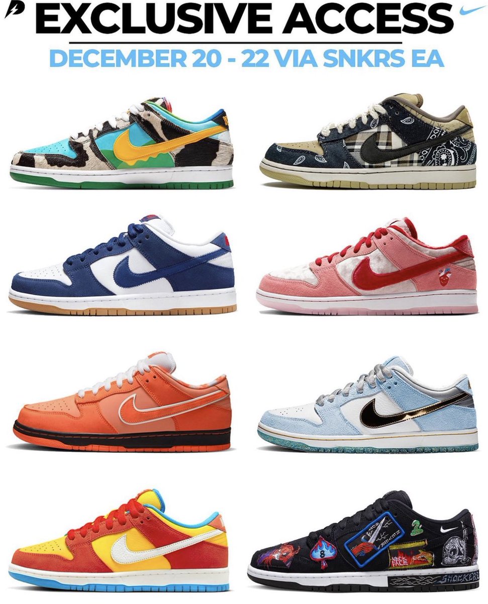 LavenderDC17's tweet image. If this is true…. I need the chunky Dunky and the TS Sb… @Nike help me not pay resell please!!! strange loves would be a plus but the top two are on the top of my list for me TO WEAR