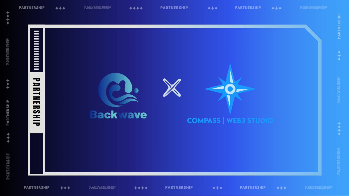 backwave2022's tweet photo. We are thrilled to announce our #Partnership with @compass_web3 (North America )

Compass, focus on #NFTs  tracks, is an all-in-one #Web3 studio.

Our cooperation will help the NFT project to marketing  its activities in a broader region.

Learn more: https://t.co/7JvBT1mlwB https://t.co/5TtuZjsiVJ