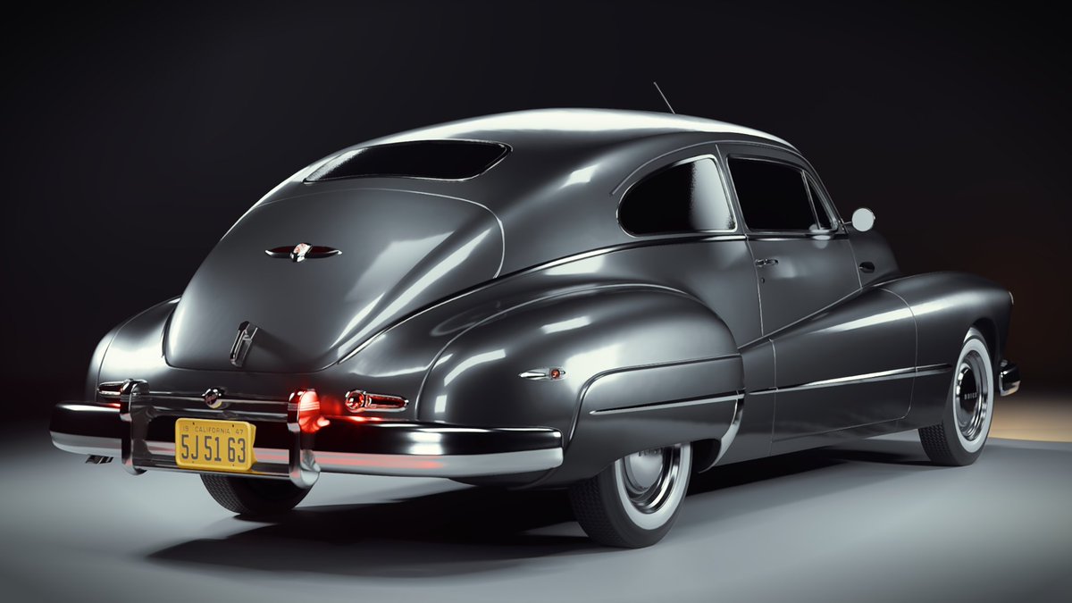 jkrhu's tweet photo. Buick Super II '47

3D Model of the Buick Super II from 1947. I've created this as a Blender practice. Textured in Substance Painter, rendered in Unreal Engine 5.1.

#automotive #3dart #lanoire #vintage https://t.co/wpjvfD90VX