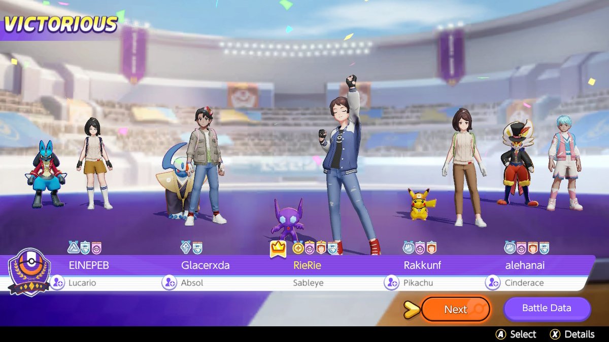 NornOfFortune's tweet photo. #PokemonUNITE #NintendoSwitch
Getting better with my bestest lil gremlin~ https://t.co/jtmGFvaejB