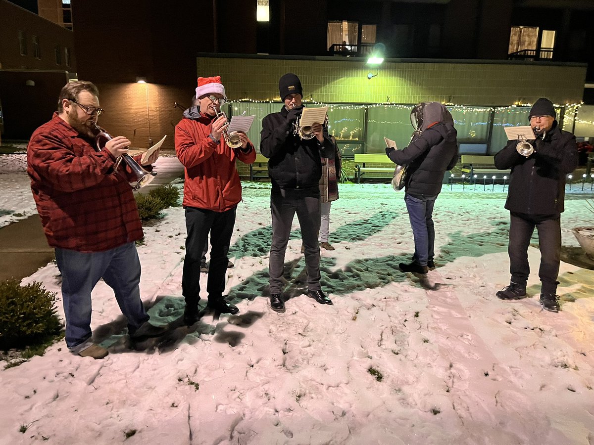jpzmurray's tweet photo. A Community Carol sing with friends from NTCC, TGHC, NTCC Youth Group and neighbours. 

A wonderful evening playing carols, singing, and sharing the joy of the season with residents of the Meighen Manor, Residence and our community. @Salvationist https://t.co/QBS4oXQ8x5