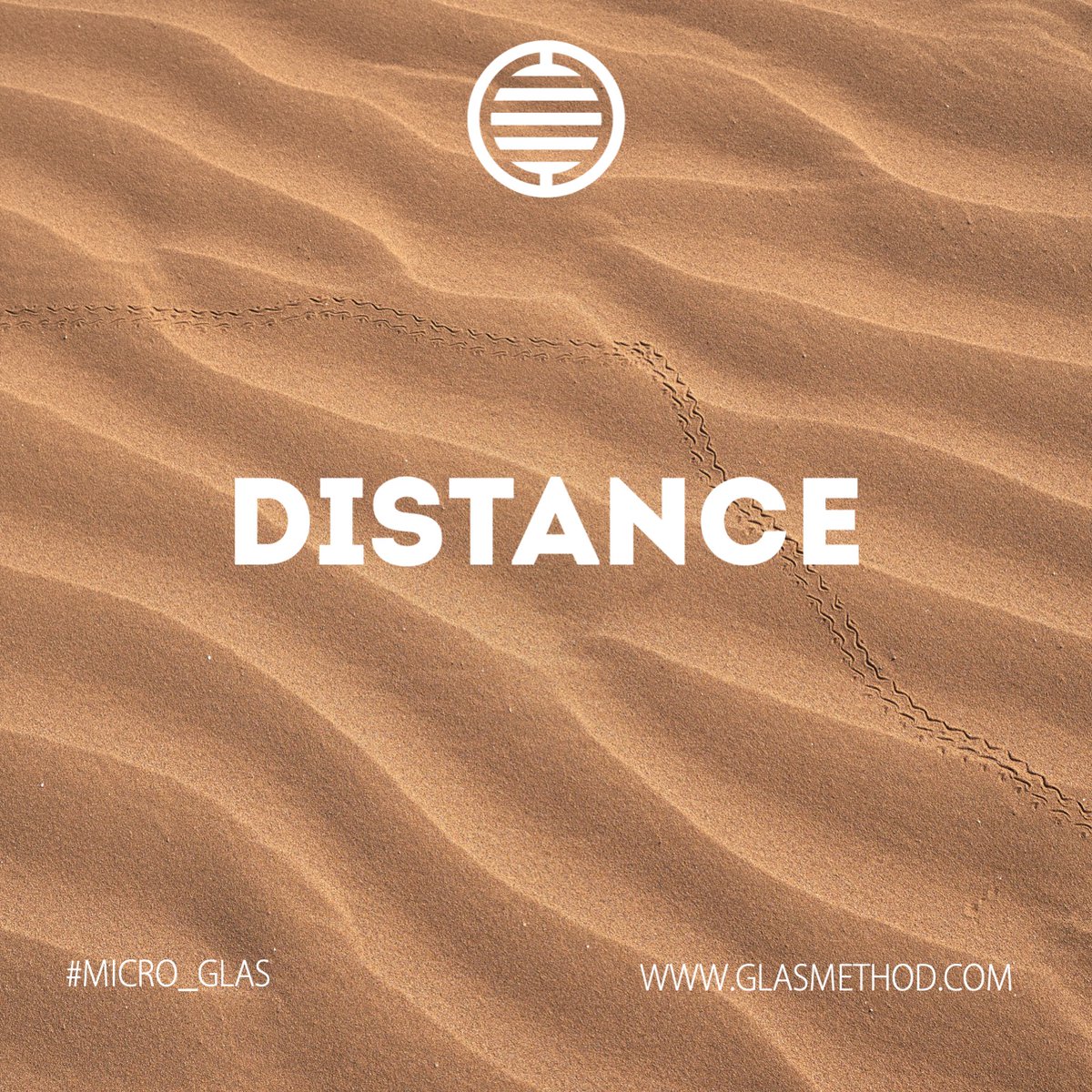 glaslife's tweet image. #oneword #micro_glas is #DISTANCE. From Latin DISTARE meaning "a standing apart". Formed from DIS "apart, off" + STARE "to stand". Sometimes we want to stand apart from something or someone - to create distance.