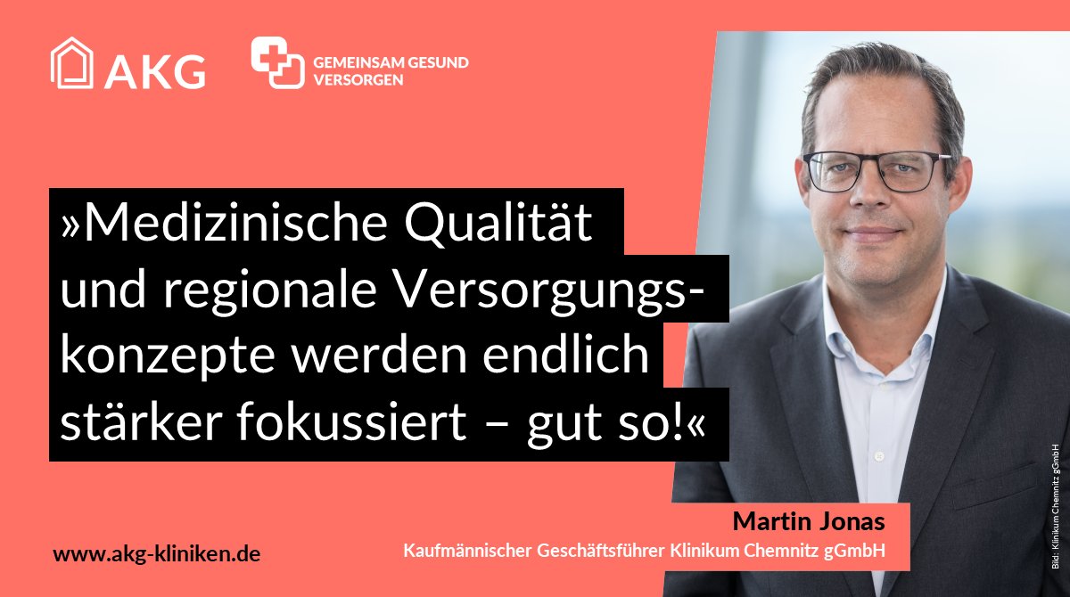Regionale Zusammenarbeit funktioniert nur mit einer klaren Rollenverteilung! Die #Regierungskommission schlägt eine #Krankenhausrefom mit #Versorgungsstufen vor. So kann eine Zusammenarbeit für höchste medizinische Qualität funktionieren findet der Geschäftsführer des <a href="/KlinikumC/">Klinikum Chemnitz</a>