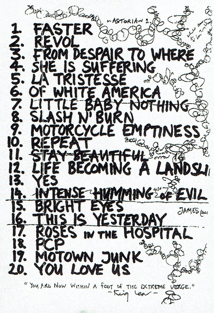 FDForum's tweet photo. 📆 [19/12/1994]| On This Day Manic Street Preachers played the first of 3 dates at London Astoria, the last before Richey Edwards' disappearance.

#ManicStreetPreachers | @Manics https://t.co/tdtytqEmPj