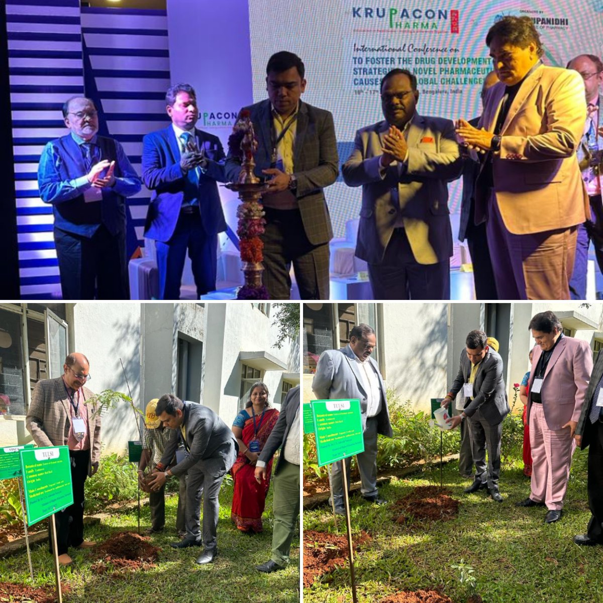 A quick glance from Krupacon Pharma's 4th international conference on the theme - 
To foster the development strategies in novel pharamaceutical causes and its global challenges. On 16th &amp; 17th of December in Bengaluru, organized by Krupanidhi College of Pharmacy.