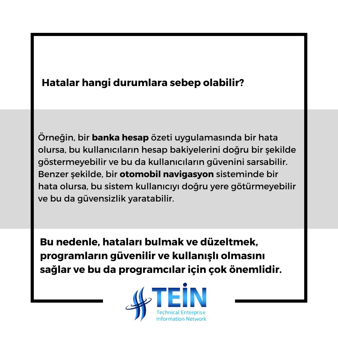 teinteknoloji's tweet photo. C# Hata Bulmak ve Kontrol etmek
C# dilinde hata kontrolü için birden fazla yöntem vardır ve hata kodlarını bildirmek için sınıflarda vardır!
#csharp #coder #error #kodlama #yazılım #developer #codeerror https://t.co/INZPDFWVbE