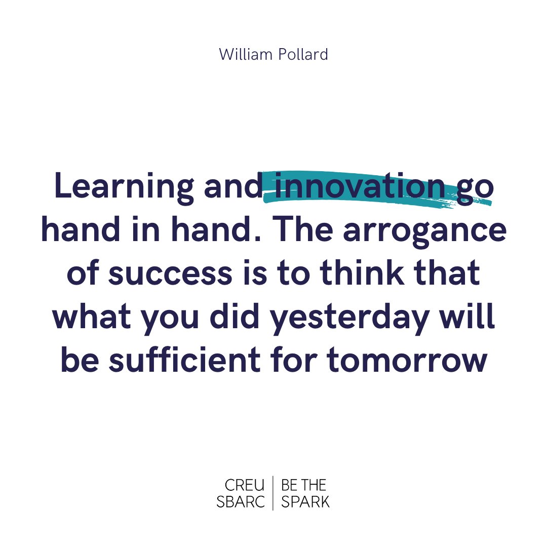 In order to innovate, we must continue to think outside the box. When we believe that we know it all, is when we will fail to innovate 💫 #MondayMotivation