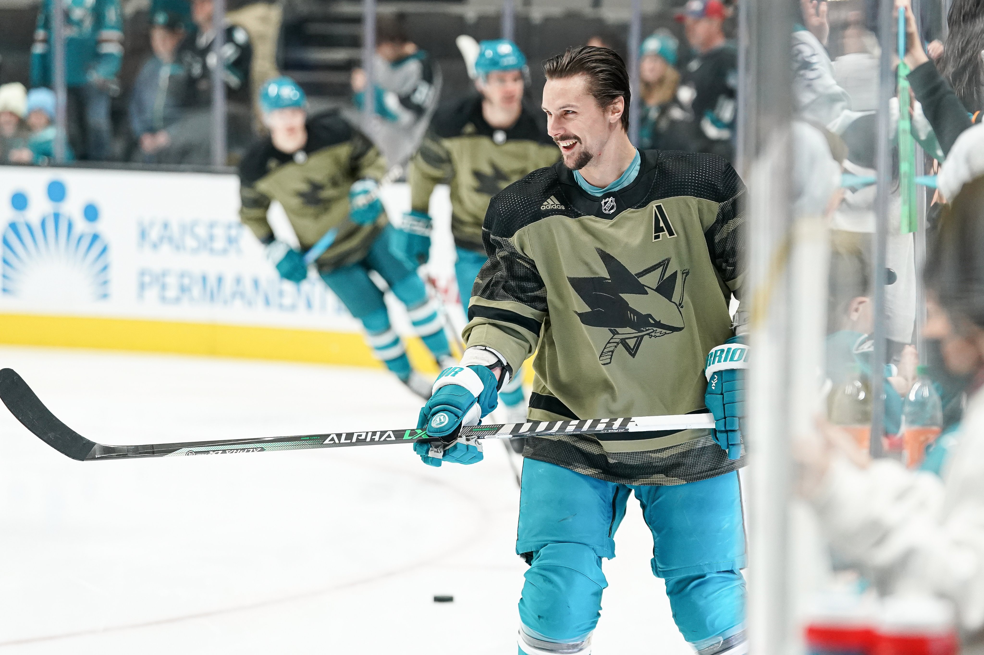 San Jose Sharks on X: LAST CHANCE TO BID ❗️ Get one of our signed Military  Appreciation warmup jersey now. The auction closes today at 5 p.m. PT.  Proceeds benefit @SJfirefighters Burn