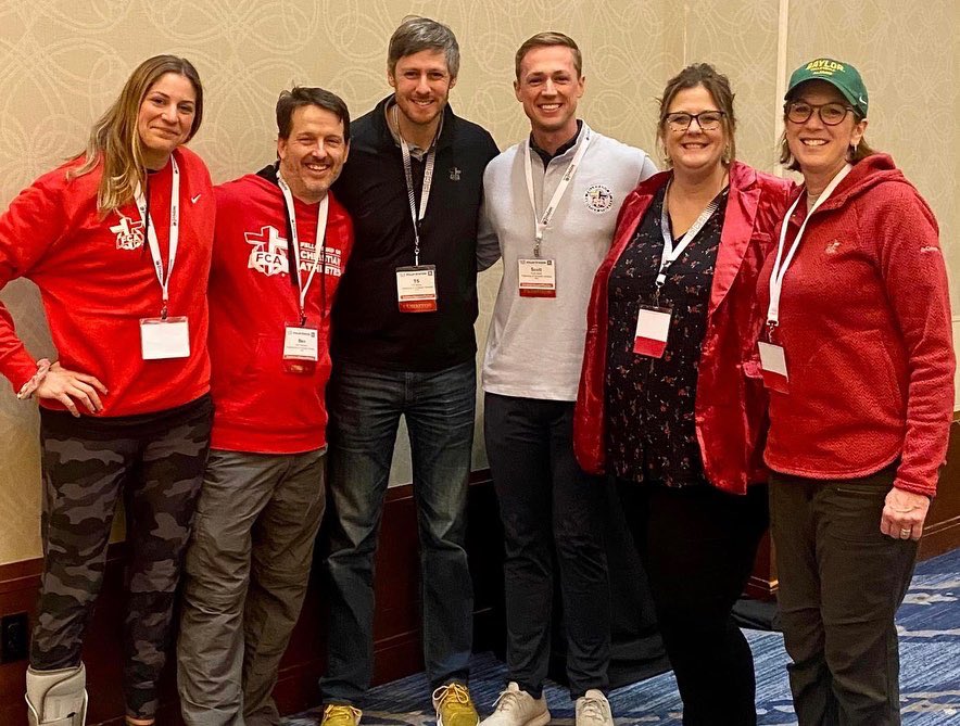 fcachaplainttu's tweet photo. This year’s AVCA Convention and NCAA Volleyball Final Four is a wrap! It was one of the best yet!! I love that FCA has a partnership with AIA where it’s not about competition in ministry but a love for Jesus, coaches and athletes above all else! https://t.co/kyt3gsGnuR