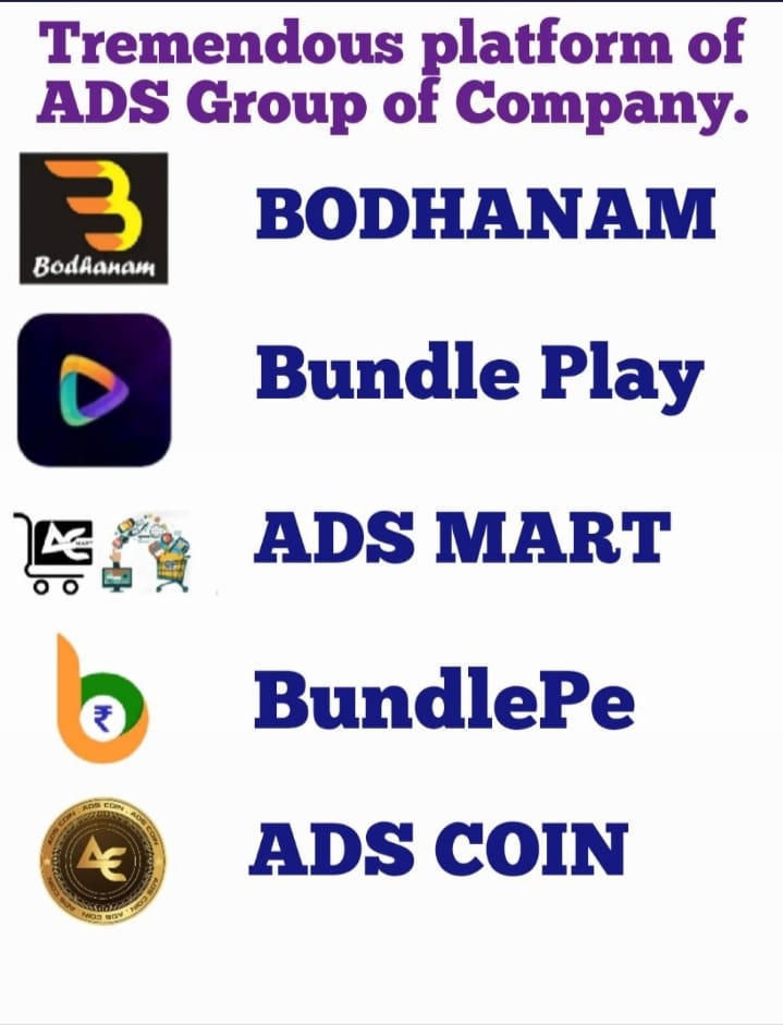 komalKa53383490's tweet photo. "ADS GROUP OF COMPANIES" based at INDIA 🇮🇳. We Are With 5 MILLION Plus DEDICATED TEAM, 10 Plus DIGITAL ASSETS &amp; PHYSICAL ADS Mart too. WORKING AS Per GOVT. GUIDELINES. We have, Our Own ADSCOIN EXCHANGE Listed With TOP 20 COINS. https://t.co/Lb1FwPe04K