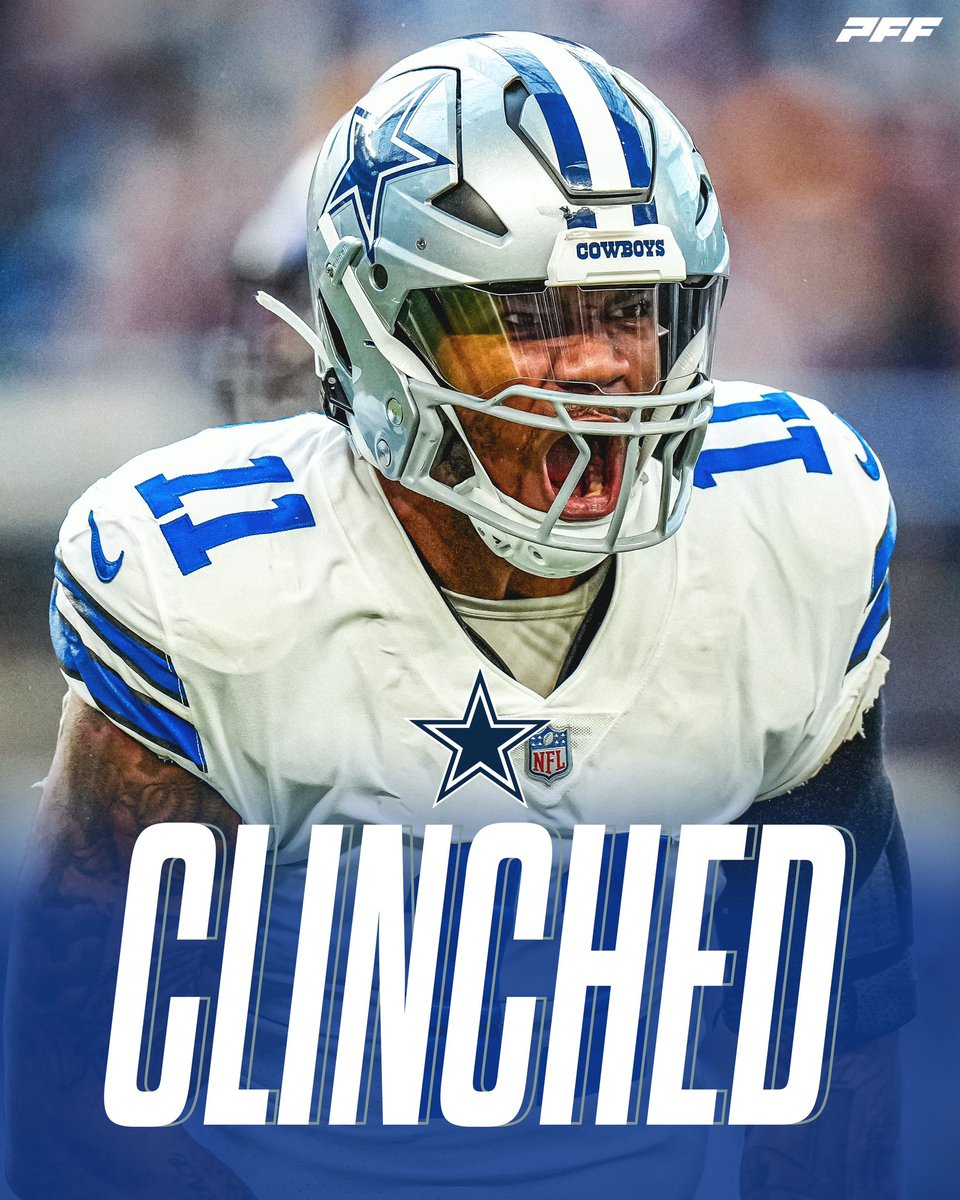 PFF's tweet photo. With the Washington loss, the Cowboys are going to the playoffs 👀 https://t.co/fCWnYae5u2