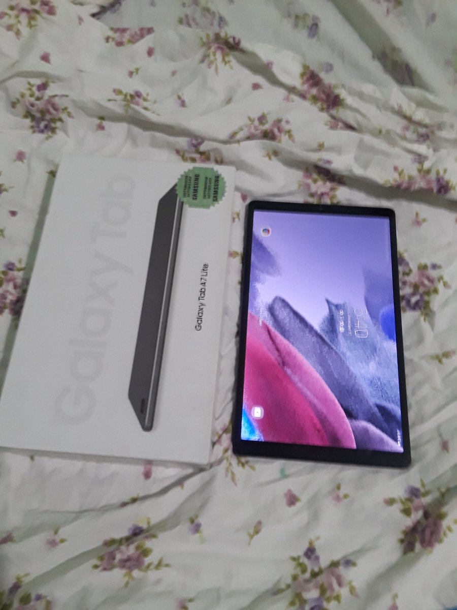 kinglexation's tweet photo. Samsung tab A7 lite use sim &amp; memory card 25k in mobay https://t.co/u3R001BRBr