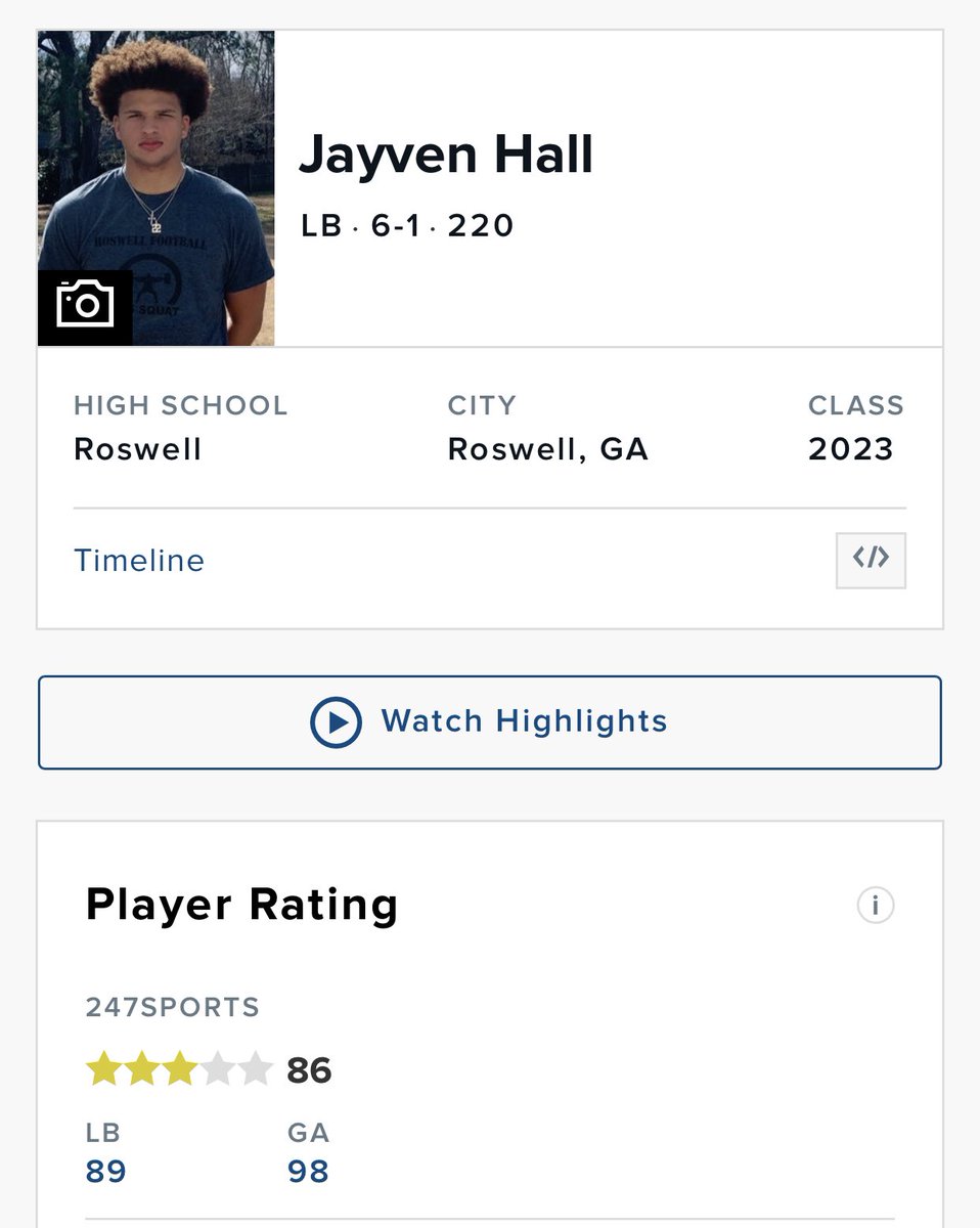 hall_jayven's tweet photo. Top 100 player in GA. 
 ❗️uncommitted❗️@hopo125 @BigWillie7179 @roswellrecruits https://t.co/8LWwC3nklk