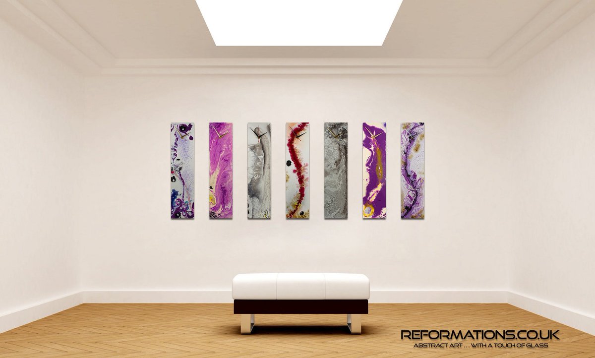 irasansirk's tweet image. Minimal Wall Clock | White Purple Wall Clock | Modern Wall Decor | Contemporary Clock | Abstract Clock | Glass Painting | Unique Wall Clock
 #AbstractClock #UniqueWallClock #clock #MinimalWallClock #WallDecor #gift #GlassClocksByCraig #etsy

👉etsy.com/listing/537932…