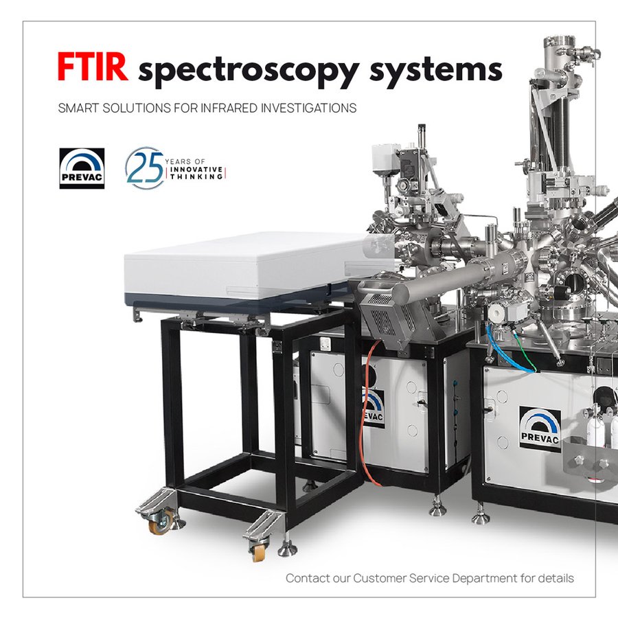ServicesVacuum's tweet photo. Do you carry out materials analysis? one of the many techniques we offer is FTIR "Fourier-transform infrared spectroscopy" at Australian Vacuum Services we work with PREVAC science.@servicesvacuum @Kunnykun @PREVAC1 #ftir #ndir #materialresearch #scienceaustralia https://t.co/akEPDMKfrS